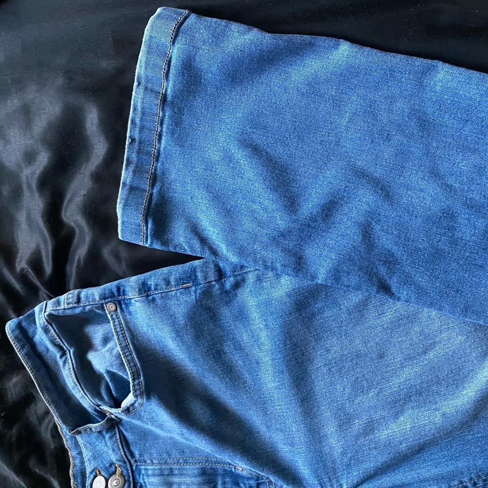 High rise bootcut jeans!